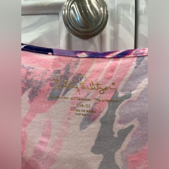 LILLY PULITZER Brewster Tshirt with white detailing. Size S. Excellent condition - Picture 3 of 9